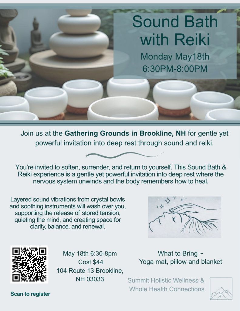 Sound Bath With Reiki - The Gathering Grounds